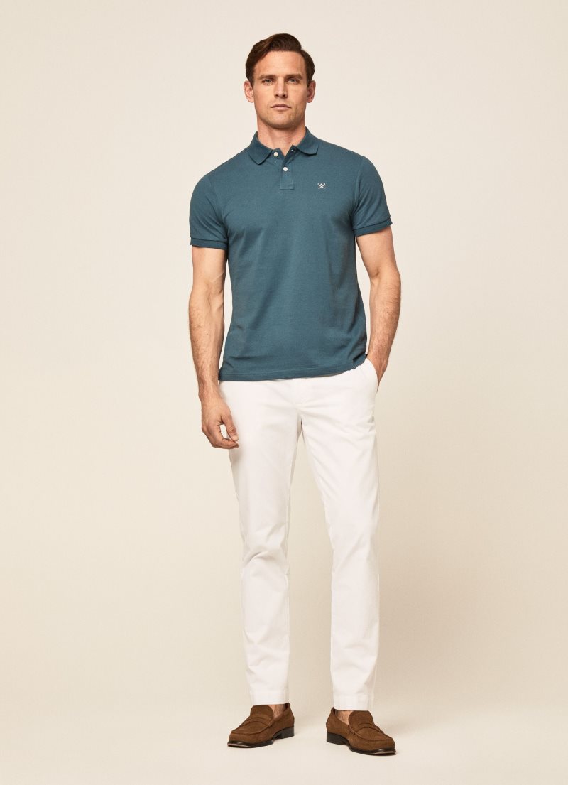 Hackett Pique Korta Sleeve Piketröja Herr | XDTBOE-326