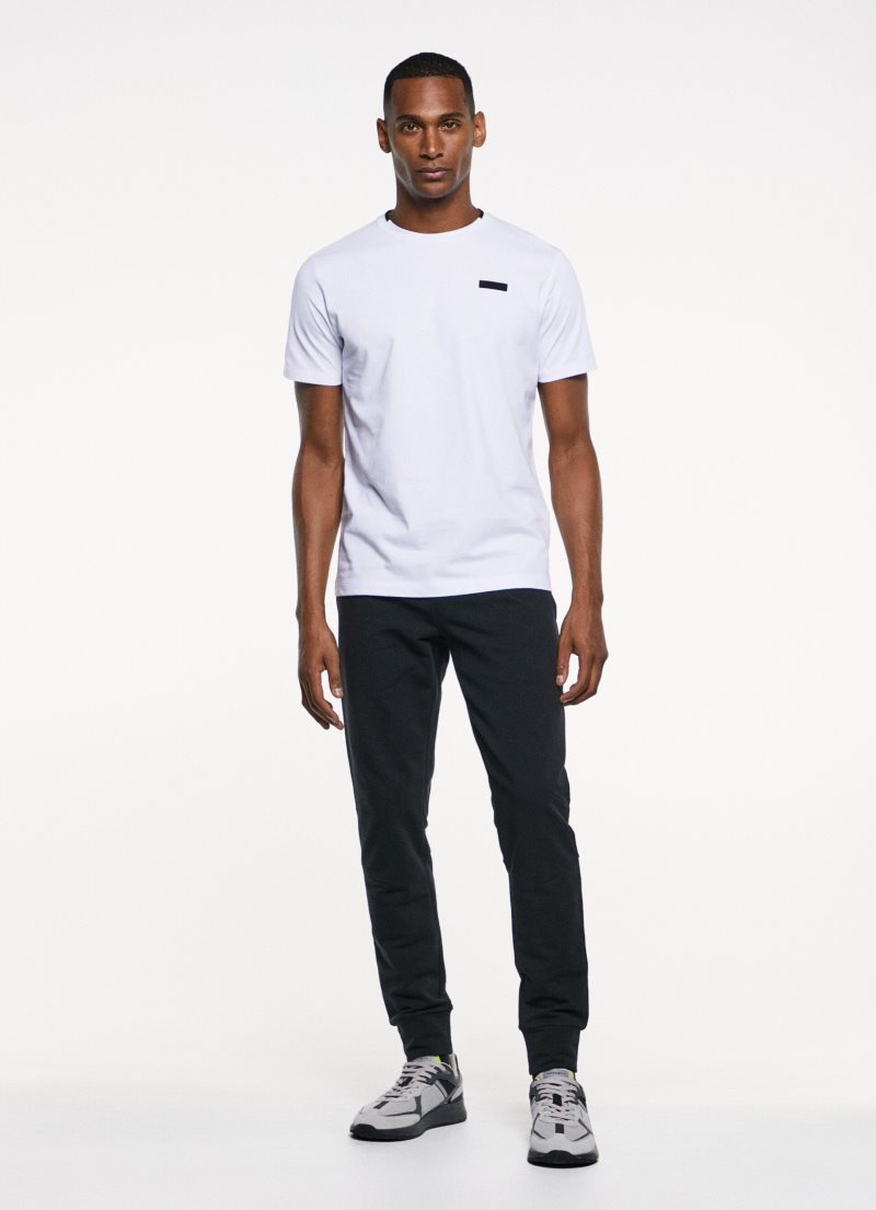 Hackett Printed Logo T-shirt Herr Vita | NXZYCS-295