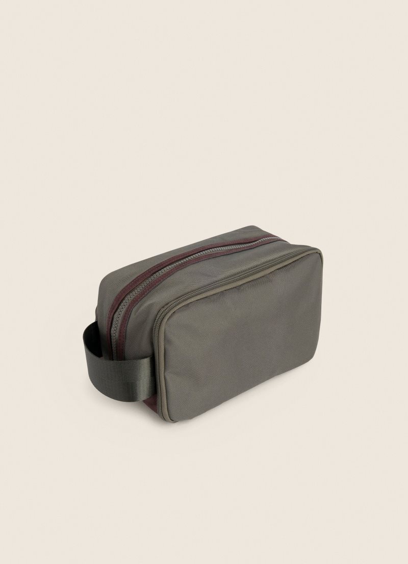 Hackett Recycled Polyester Toiletry Väska Herr Gröna | HCOPAW-508