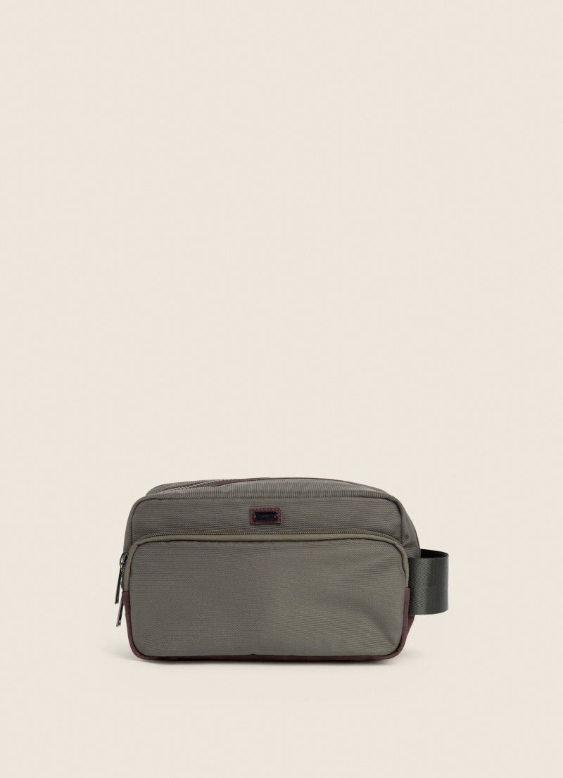 Hackett Recycled Polyester Toiletry Väska Herr Gröna | HCOPAW-508